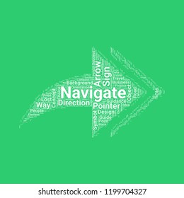 Navigation arrow icon