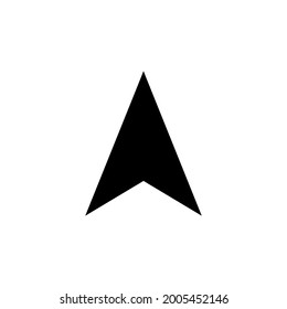 navigation arrow icon for apps and web sites