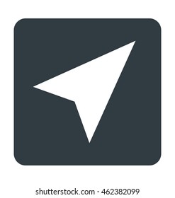 Navigation Arrow Vector Icon
