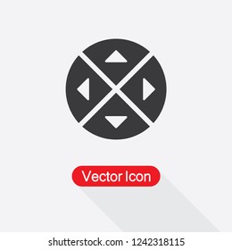 Navigation Arrows Icon Vector Illustration Eps10