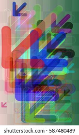 navigation art background