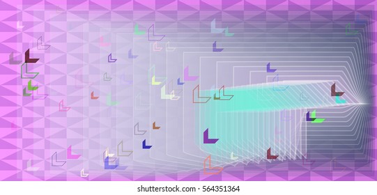 navigation art texture