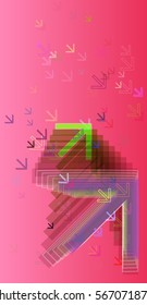 navigation art vector