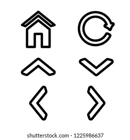 navigation button icon