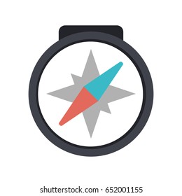 navigation compass icon image 