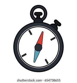 navigation compass icon image 
