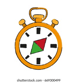 navigation compass icon image 