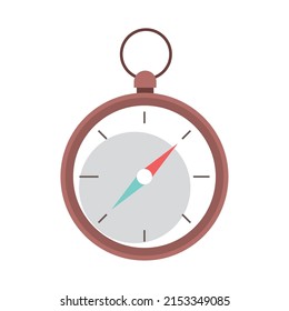 navigation compass icon isolated vector