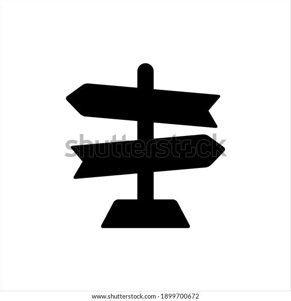 Navigation direction
icon on white
background