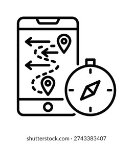 Navigation and direction on a smartphone