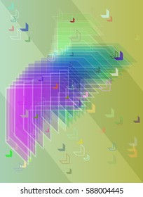 navigation elements vector