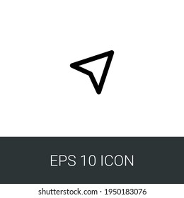 navigation eps 10 simple icon