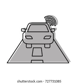 navigation gps signal street car transportation
