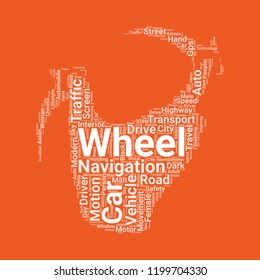 Navigation hand movements icon