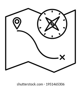 Navigation House Vector icon which can easily modify or edit
