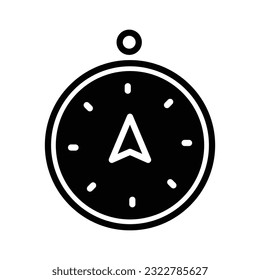 Navigation Icon Badge Vector, compass icon