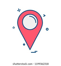 Navigation icon design vector