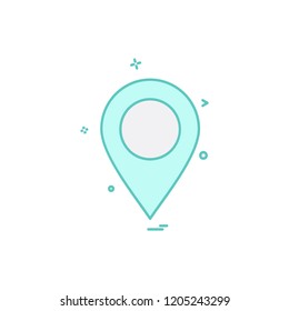 Navigation icon design vector