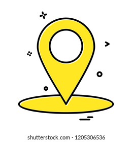 Navigation icon design vector 
