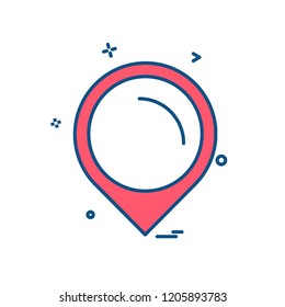 Navigation icon design vector