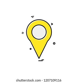 Navigation icon design vector