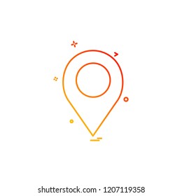 Navigation icon design vector 