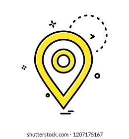 Navigation icon design vector 