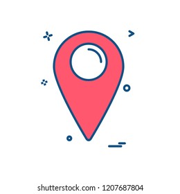 Navigation icon design vector