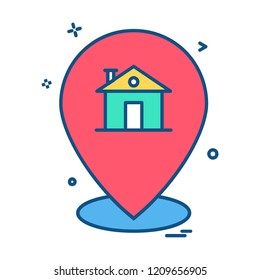 Navigation icon design vector 