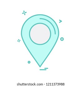 Navigation icon design vector