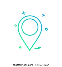 Navigation icon design vector