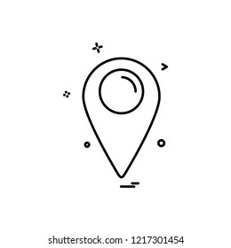 Navigation icon design vector