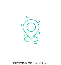 Navigation icon design vector 