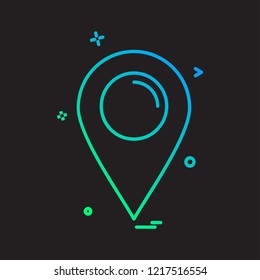 Navigation icon design vector