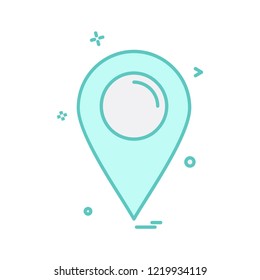 Navigation icon design vector
