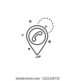 Navigation icon design vector