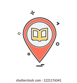 Navigation icon design vector