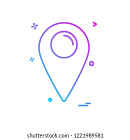Navigation icon design vector