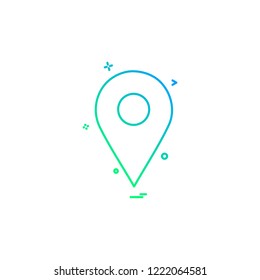 Navigation icon design vector 
