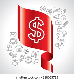 navigation icon and dollar switch