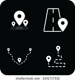 Navigation icon. EPS 10 Vector