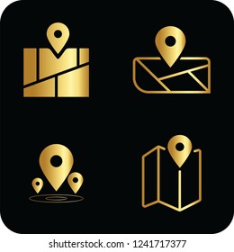 Navigation icon. EPS 10 Vector