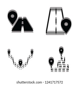 Navigation icon. EPS 10 Vector