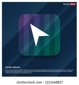 Navigation icon - Free vector icon