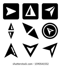 navigation icon isolated sign symbol vector illustration - Collection of high quality black style vector icons
