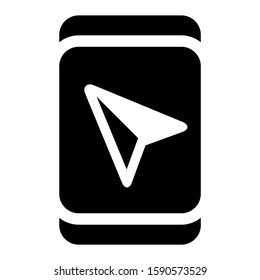 navigation icon isolated sign symbol vector illustration - high quality black style vector icons

