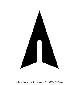 navigation icon isolated sign symbol vector illustration - high quality black style vector icons
