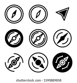 navigation icon isolated sign symbol vector illustration - Collection of high quality black style vector icons
