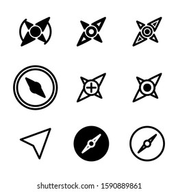navigation icon isolated sign symbol vector illustration - Collection of high quality black style vector icons
