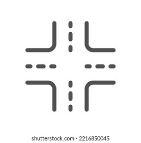 Navigationssymbole und Linearvektor.
